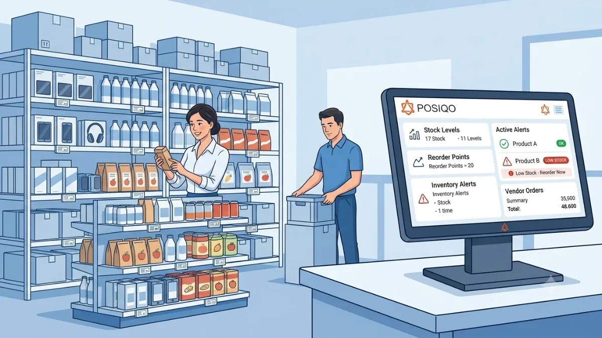 How POS Software Helps You Manage Inventory More Efficiently